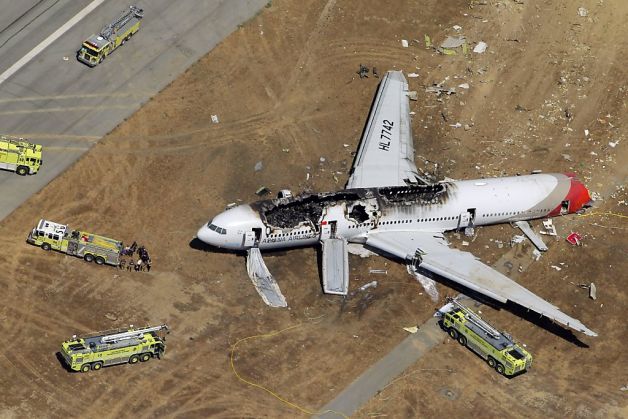 Αεροπορική τραγωδία στο Σαν Φρανσίσκο – Δέκα συγκλονιστικές φωτογραφίες