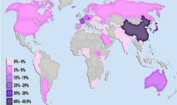 Αυτός είναι ο παγκόσμιος χάρτης των άθεων!! Ποιοι πιστεύουν περισσότερο και ποιοι λιγότερο;