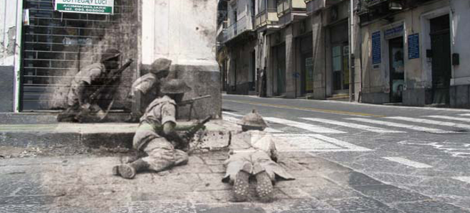 Το παρελθόν συναντά το παρόν: Στοιχειωμένες φωτογραφίες από τον Β’ Παγκόσμιο Πόλεμο