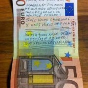Συνθήματα κατά πολιτικών και τραπεζιτών στα ισπανικά ευρώ