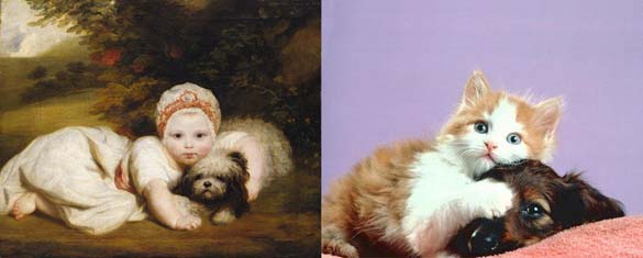 Όταν οι γάτες μιμούνται διάσημους πίνακες ζωγραφικής…