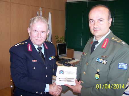 Συνάντηση του κ. Γενικού Αστυνομικού Διευθυντή Περιφέρειας Δυτικής Μακεδονίας με το Διοικητή της 9ης Ταξιαρχίας