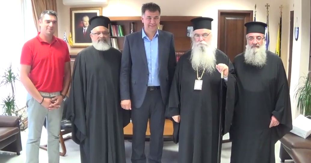video:Επίσκεψη Μητροπολίτη Καστοριάς στον Αντιπεριφερειάρχη Π.Ε. Γρεβενών Β. Σημανδράκου