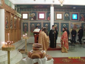 Τελέστηκε  η εορταστική Θεία Λειτουργία στον ναό του Σωφρονιστικού Καταστήματος Γρεβενών