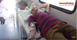 Αιμοδοσία στην πλατεία Αιμιλιανού από τον Σύλλογο Εθελοντών Αιμοδοτών “Δώρο Ζωής” (βίντεο)