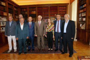Συνάντηση του Συντονιστή Αποκεντρωμένης Διοίκησης Ηπείρου-Δυτ. Μακεδονίας με τον Πρόεδρο της Δημοκρατίας