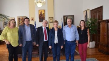 Συνάντηση εργασίας Δημάρχου Βοΐου με την Υφυπουργό Εσωτερικών κ. Μαρία Κόλλια – Τσαρουχά στη Θεσσαλονίκη