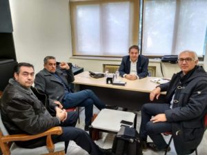 Συνάντηση εργασίας για θέματα ΕΣΠΑ με τον Δημάρχο Δεσκάτης  πραγματοποιήθηκε στις 24 Ιανουαρίου στο γραφείο του Περιφερειάρχη στην Π.Ε.Κοζάνης