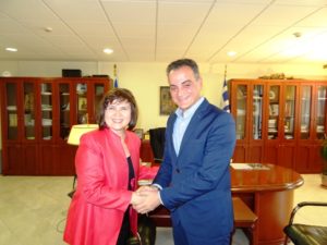 Τον Περιφερειάρχη Δυτικής Μακεδονίας  επισκέφθηκε η Πρέσβειρα της Σλοβακίας
