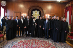 Γραφείο Τύπου Οικουμενικού Πατριαρχείου: Ο Οικουμενικός Πατριάρχης απευθυνόμενος σε σπουδαστές Θεολογικού Σεμιναρίου των Σκοπίων: Η Μητέρα Εκκλησία όλων των βαλκανικών λαών είναι η Κωνσταντινούπολη