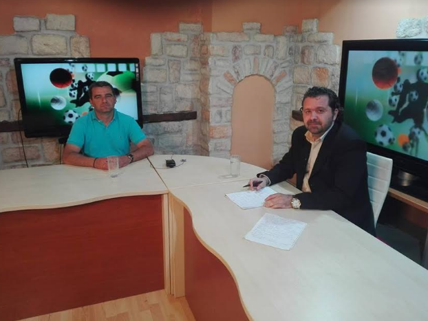 O προπονητής του Μεγάλου Σειρηνίου Γρεβενών Νίκος Τόλης μίλησε στον Θανάση Τέγο και στην εκπομπή «Σπορ Ραντεβού» του TOP Channel (βίντεο)