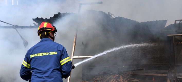 Κεραυνός έκαψε δεκάδες πρόβατα στα Τρίκαλα τα ξημερώματα