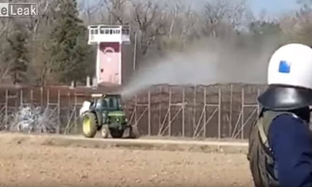 Έβρος – Σύνορα: Αγρότης πήρε το τρακτέρ του και… πότισε τον φράχτη