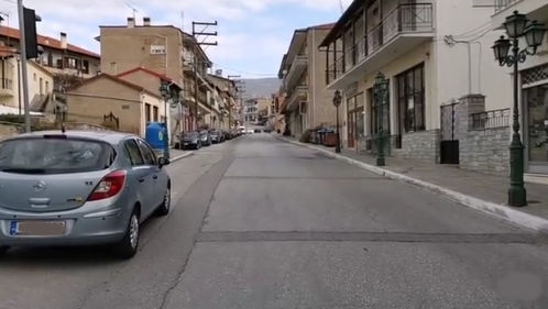 Μειωμένη η κίνηση στους δρόμους της Σιάτιστας μετά το πρώτο κρούσμα κορονοϊού στην περιοχή