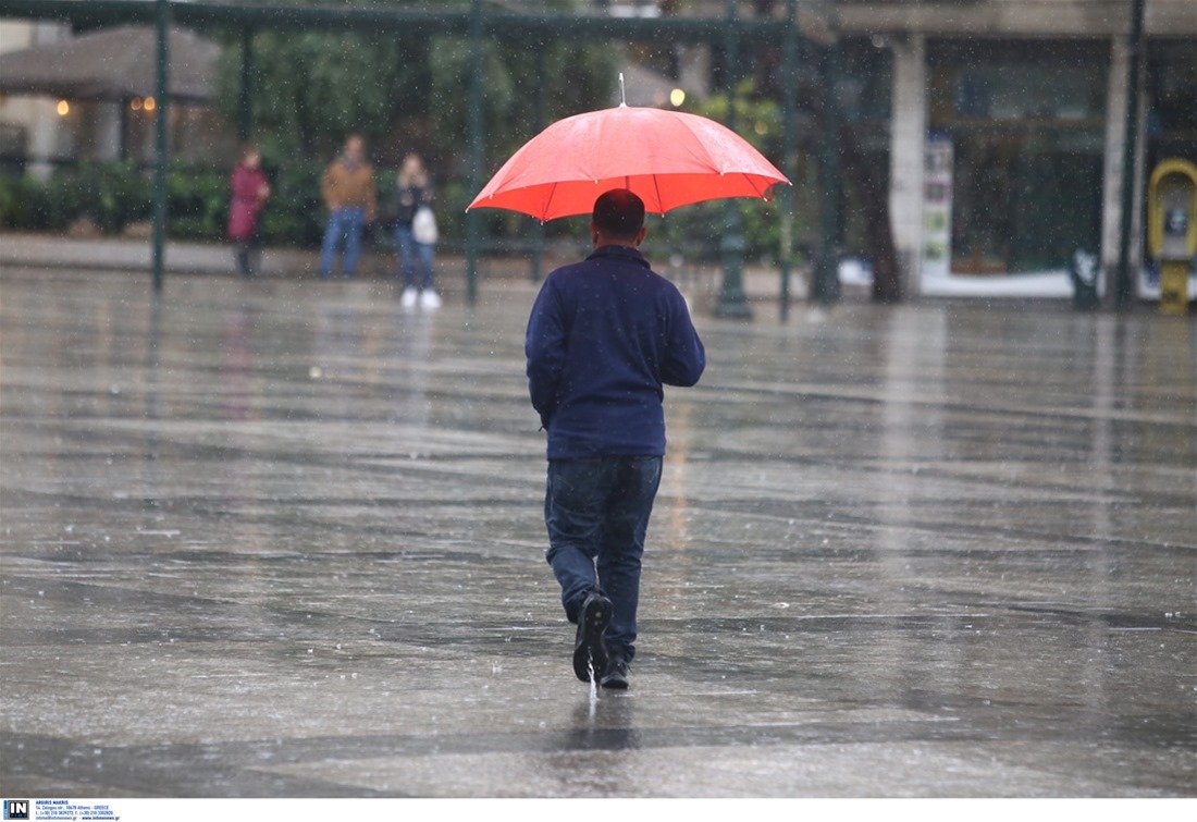 Έκτακτο δελτίο καιρού: Έρχονται ισχυρές βροχές, καταιγίδες και χαλάζι
