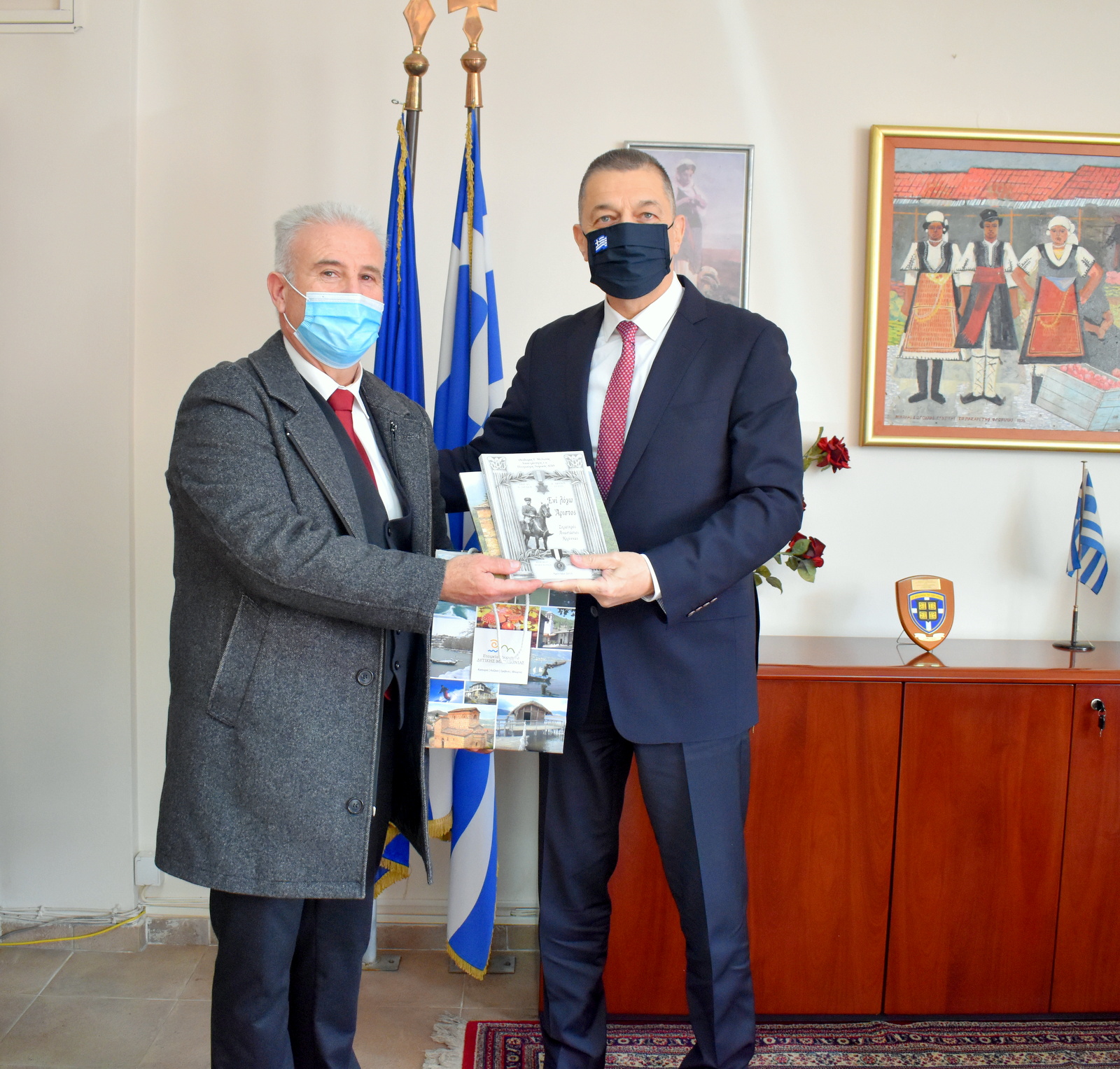 Συνάντηση του Αντιπεριφερειάρχη Φλώρινας με τον Υφυπουργό Εθνικής Αμύνης κ. Αλκιβιάδη Στεφανή