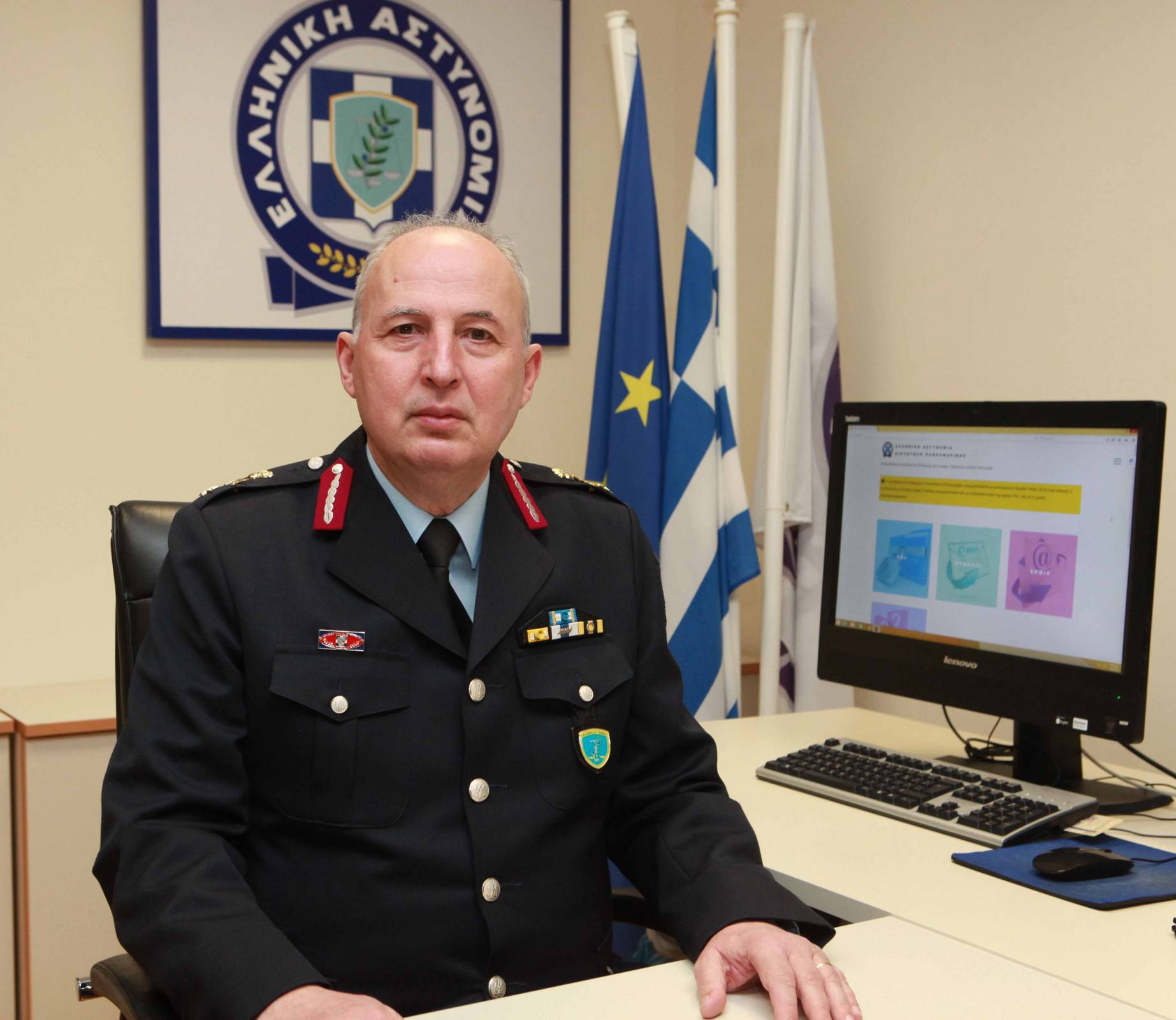 Ο νέος Γενικός Περιφερειακός Αστυνομικός Διευθυντής Δυτικής Μακεδονίας Ταξίαρχος Θωμάς Νέστορας