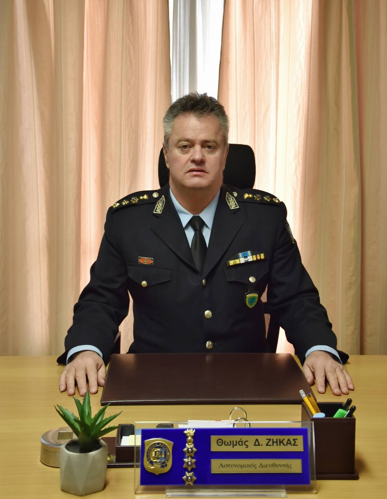 Aνέλαβε και εκτελεί καθήκοντα Διευθυντή της Διεύθυνσης Αστυνομίας Καστοριάς ο Αστυνομικός Διευθυντής Θωμάς Ζήκας