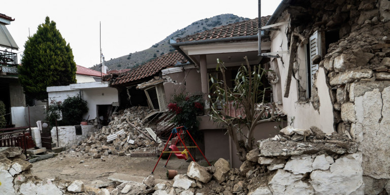 Σεισμός στην Ελασσόνα: Στα 1.575 τα ακατάλληλα σπίτια στη Θεσσαλία