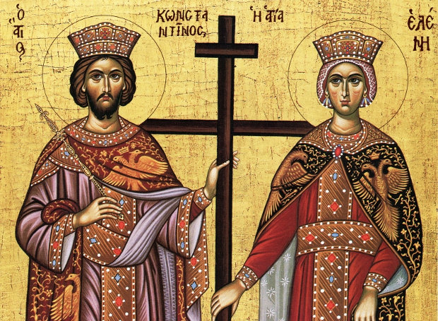 21 Μαΐου: Η Εκκλησία τιμά τη μνήμη των Αγίων Κωνσταντίνου και Ελένης