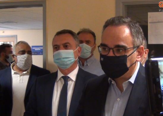 Το Γενικό Νοσοκομείο Γρεβενών επισκέφθηκε ο αναπληρωτής Υπουργός Υγείας κ. Κοντοζαμάνης (Βίντεο – Φωτογραφίες)