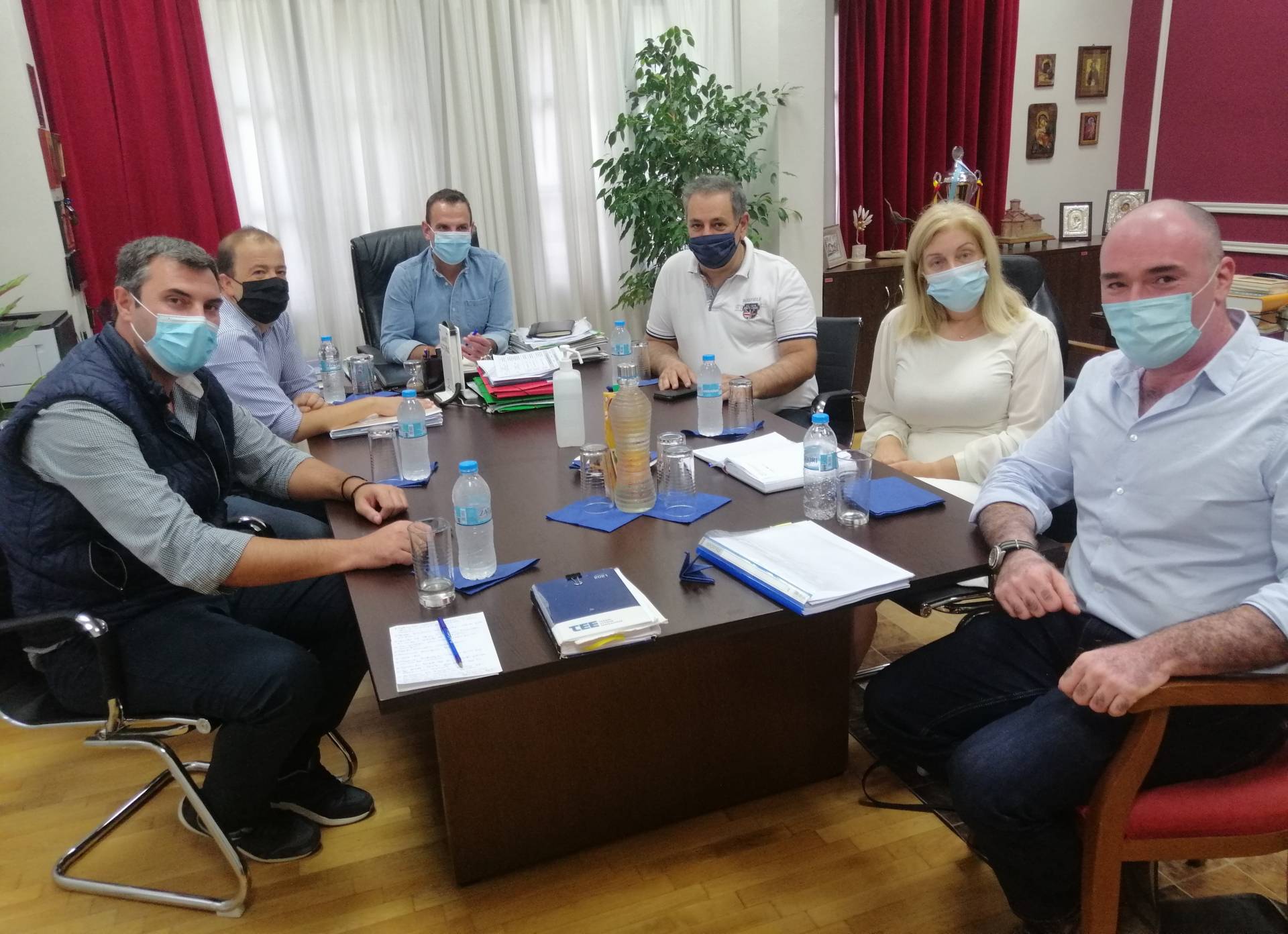 Συνάντηση εκπροσώπων της Διοίκησης του ΤΕΕ/ΤΔΜ με τον Δήμαρχο Καστοριάς