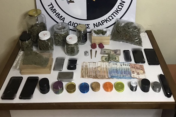 Τέσσερις συλλήψεις για ναρκωτικά στην Καστοριά