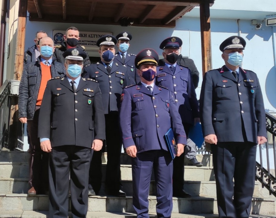 Συνάντηση υπηρεσιακών παραγόντων της Αλβανικής Αστυνομίας με τον Γενικό Περιφερειακό Αστυνομικό Διευθυντή Δυτικής Μακεδονίας