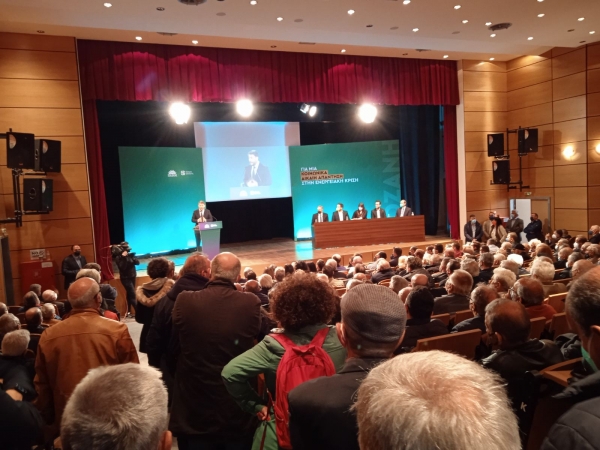 Η ομιλία του Νίκου Ανδρουλάκη, στο Προ-συνέδριο του ΠΑΣΟΚ – Κινήματος Αλλαγής, με θέμα την ενέργεια 
