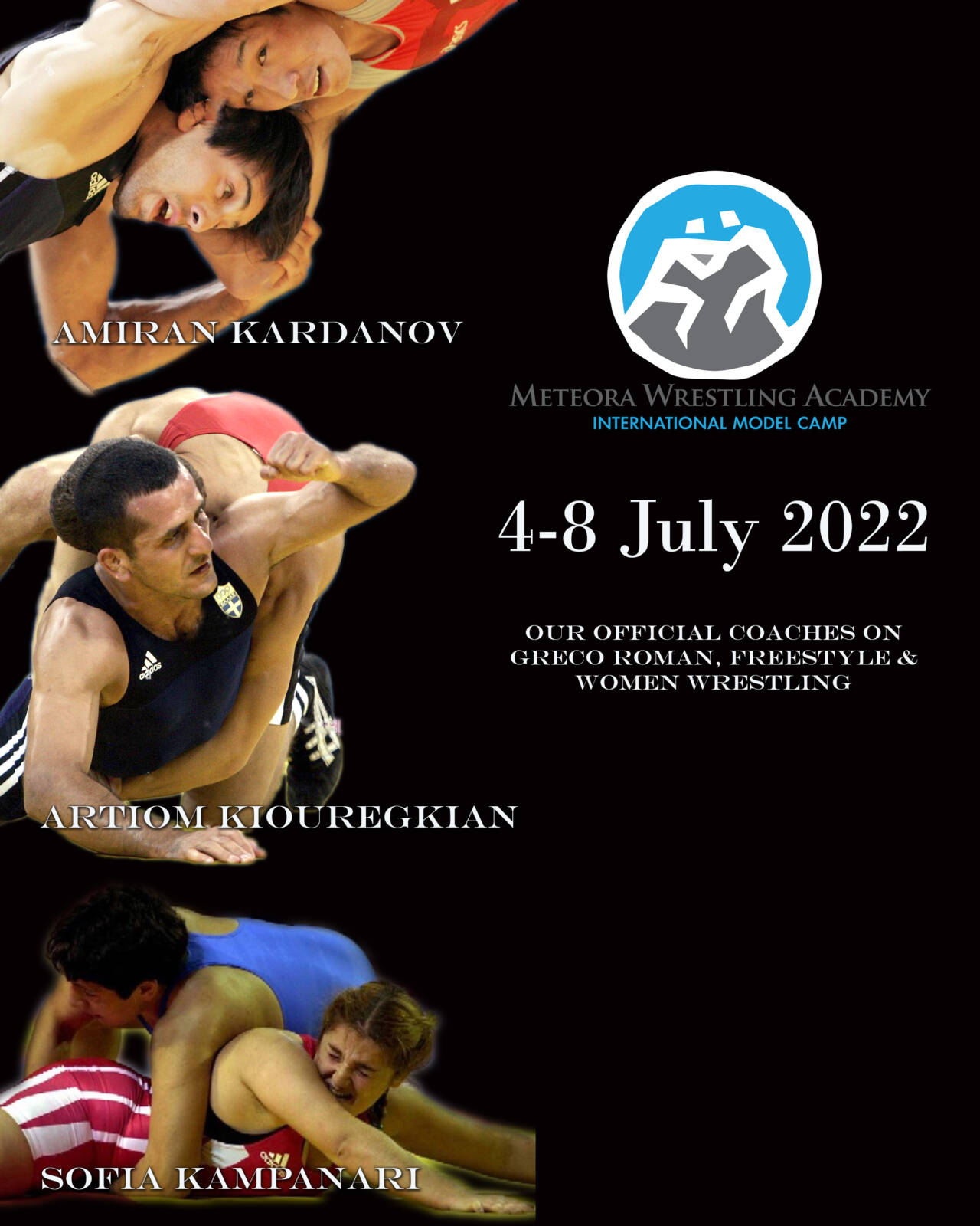 Δήμος Mετεώρων: Θα πραγματοποιηθεί το Διεθνές Τουρνουά Πάλης στο Δημοτικό Κλειστό Γυμναστήριο Τρικάλων από τις 4 μέχρι τις 8 Ιουλίου 2022-Meteora Wrestling Academy 2022