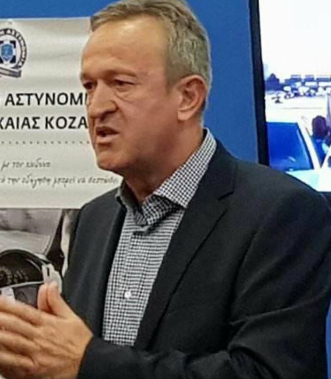 To μήνυμα του Σπύρου Διόγκαρη για την τοποθέτησή του ως νέος Γενικός Περιφερειακός Αστυνομικός Διευθυντής Δυτικής Μακεδονίας