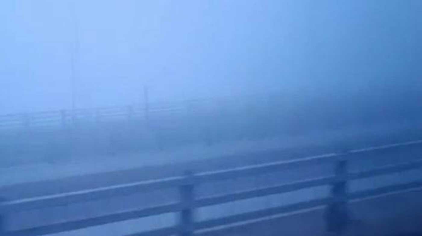 Πυκνή ομίχλη στα τούνελ της Εγνατίας Οδού (της Κούλας Πουλασιχίδου)