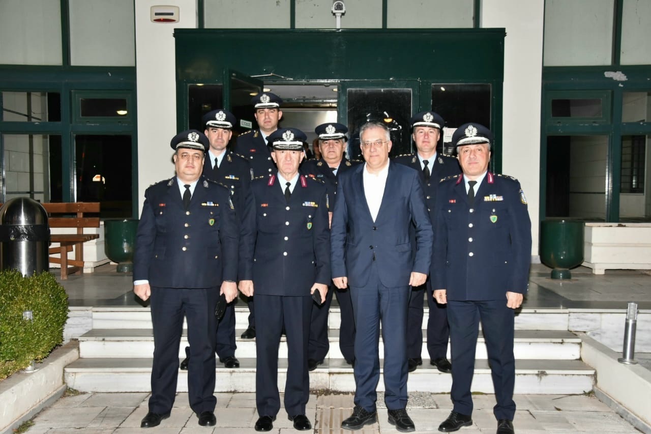 Επίσκεψη του Υπουργού Προστασίας του Πολίτη κ. Τάκη Θεοδωρικάκου στη Γενική Περιφερειακή Αστυνομική  Διεύθυνση Δυτικής Μακεδονίας