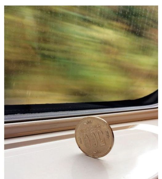 Τα Τρένα στην Ιαπωνία είναι τόσο Σταθερά… που αν και αναπτύσσουν Τεράστιες Ταχύτητες… μπορείς να Ισορροπήσεις ένα Νόμισμα… *Του Ευθύμη Πολύζου