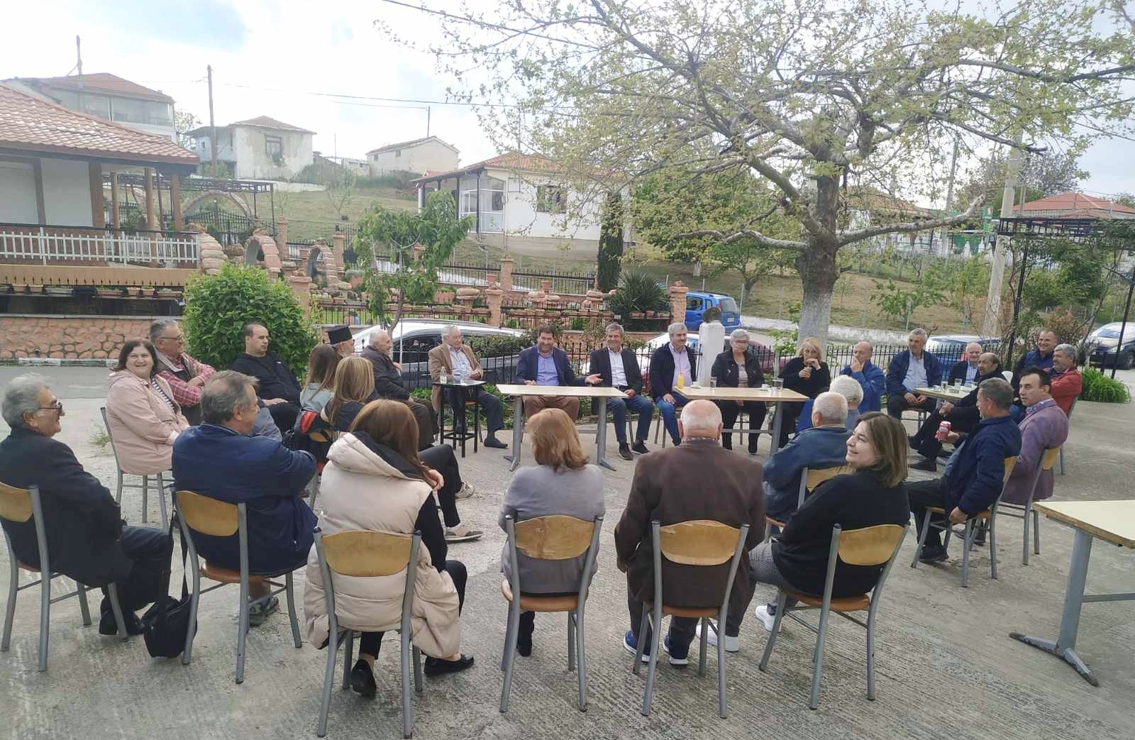 Επισκέψεις σε κοινότητες της Π.Ε. Γρεβενών του υποψηφίου βουλευτή  της ΝΔ Θανάση Σταυρόπουλου
