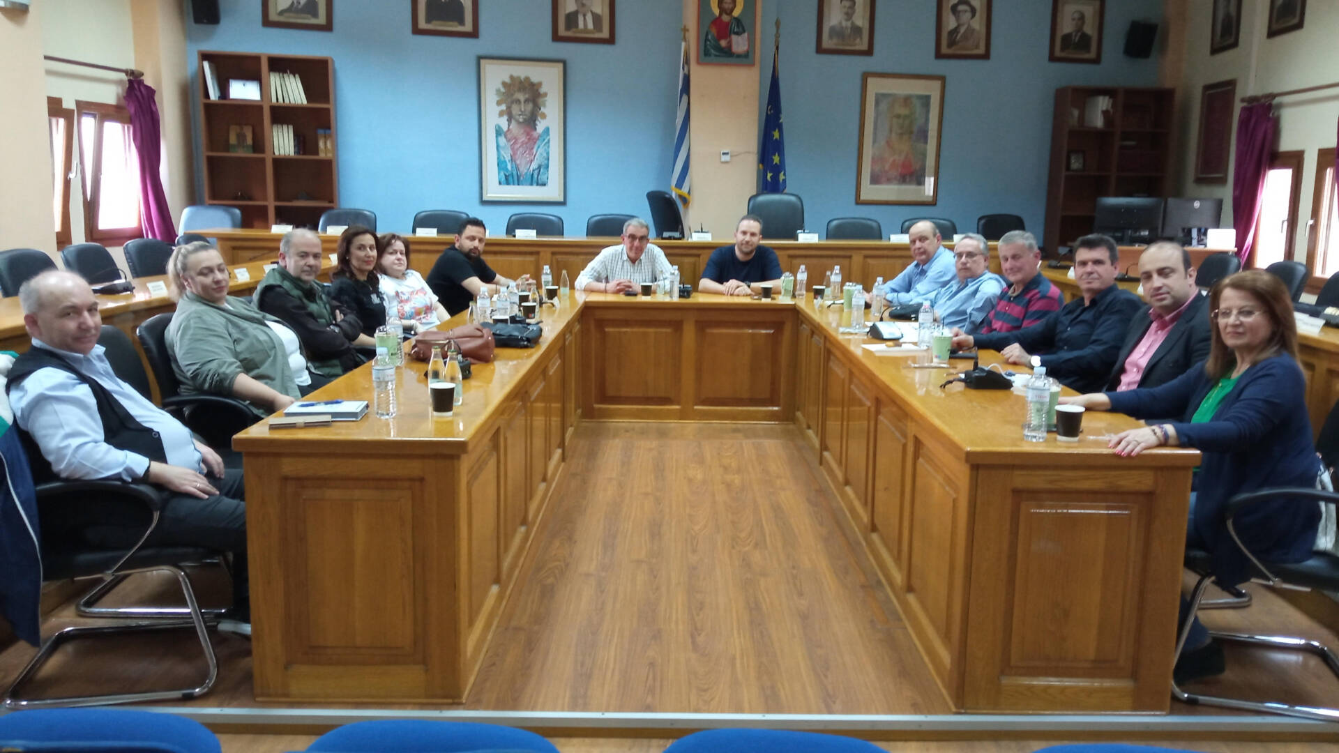 2ο Διευρυμένο Διοικητικό Συμβούλιο της Ομοσπονδίας Εμπορικών Συλλόγων Δυτικής και Κεντρικής Μακεδονίας στο Αμύνταιο