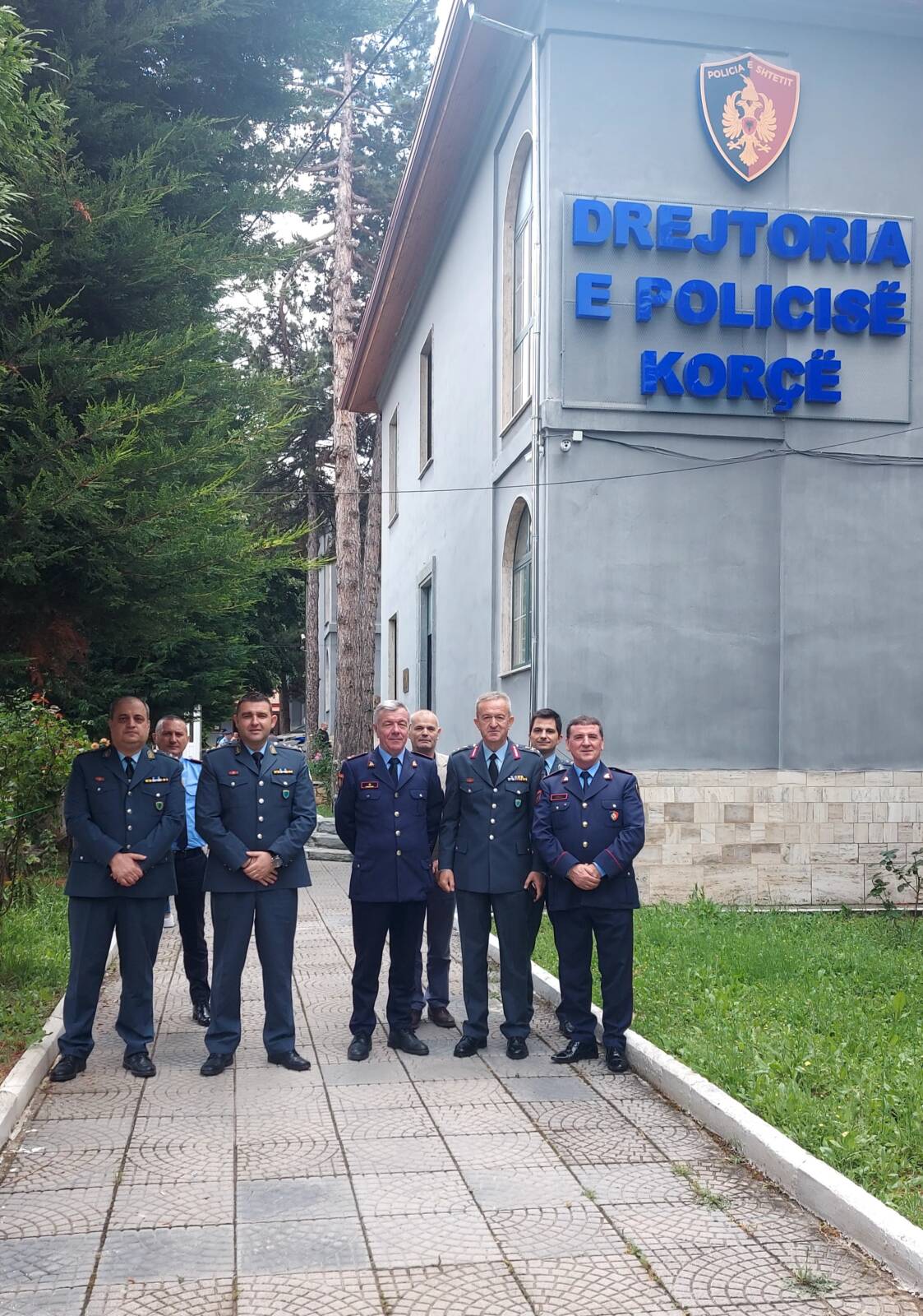 Συνάντηση του Γενικού Περιφερειακού Αστυνομικού Διευθυντή Δυτικής Μακεδονίας, με ομόλογους υπηρεσιακούς παράγοντες της Αλβανικής Αστυνομίας στην Κορυτσά