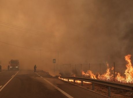 Σπάνε τα αρνητικά ρεκόρ στην Ευρώπη οι φωτιές της Ελλάδας