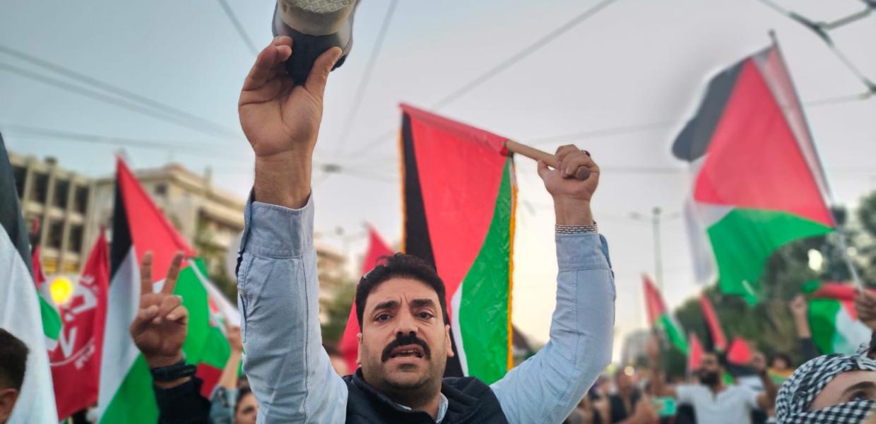 Ομοσπονδία Οικοδόμων και Συναφών Επαγγελμάτων Ελλάδας: Αλληλεγγύη στον Παλαιστινιακό λαό