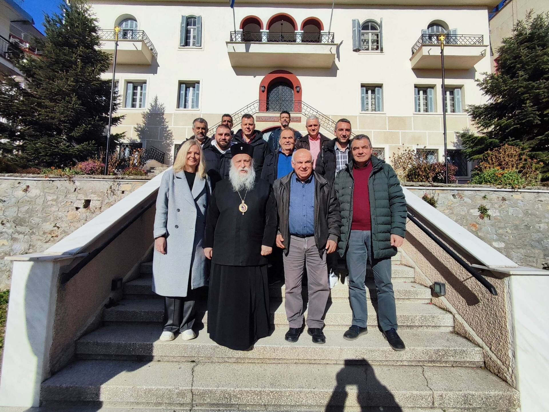 Επίσκεψη του νεοεκλεγέντα Δημάρχου Γρεβενών, Κυριάκου Ταταρίδη, στον Μητροπολίτη