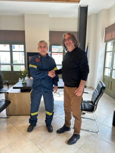 Εθιμοτυπικές επισκέψεις του Διοικητή της Περιφερειακής Πυροσβεστικής Διοίκησης Δυτικής Μακεδονίας