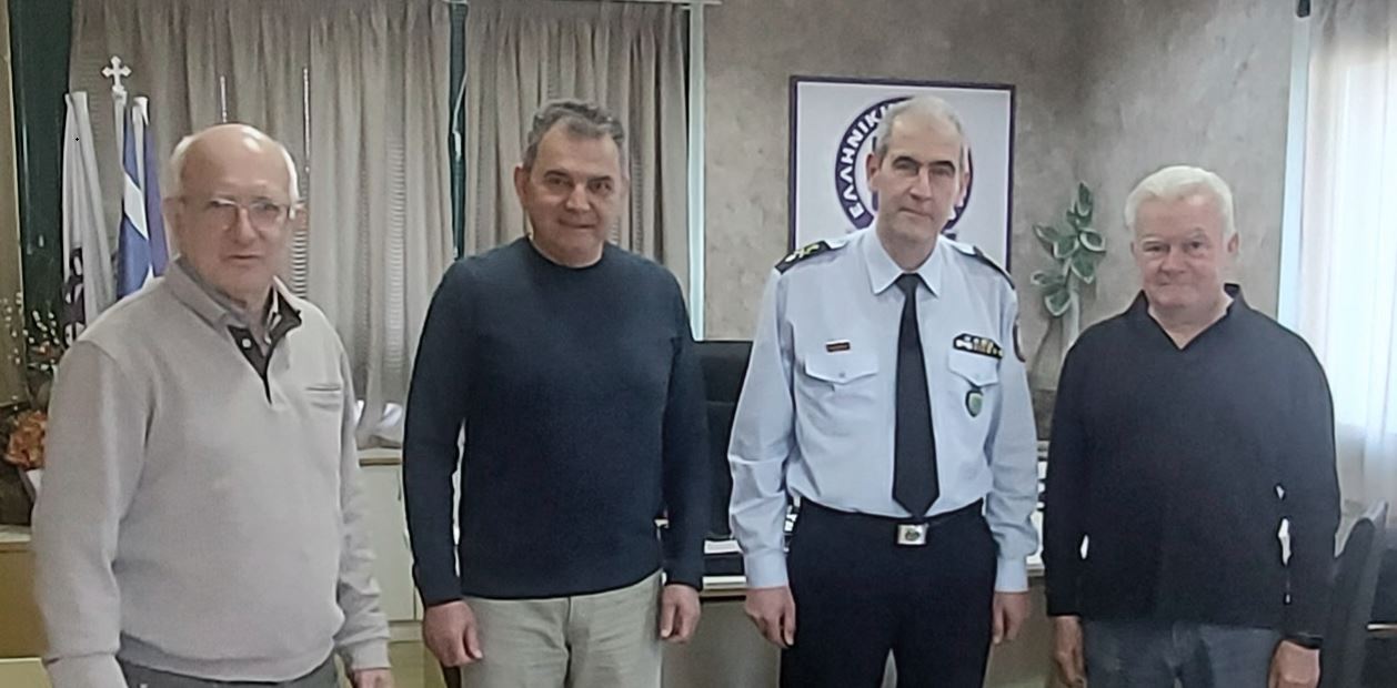 Επίσκεψη στον Γενικό Περιφερειακό Αστυνομικό Διευθυντής Δ. Μακεδονίας κ. Σπανούδη Κωνσταντίνο