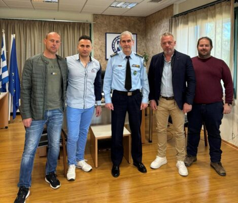 Εθιμοτυπική επίσκεψη της Ένωσης Αστυνομικών Υπαλλήλων Κοζάνης στο Γενικό Περιφερειακό Αστυνομικό Διευθυντή Δυτικής Μακεδονίας, Ταξίαρχο κ. ΣΠΑΝΟΥΔΗ Κωνσταντίνο
