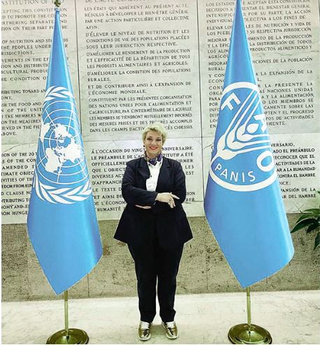 Η Μαρία Μπότη, ως μοναδική παραγωγός βρώσιμου κεχριού, εκπροσώπησε την Ελλάδα στο FAO