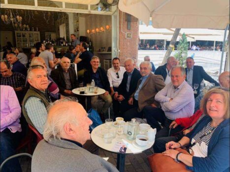 Με μέλη και φίλους του ΠΑΣΟΚ συναντήθηκε ο Φίλιππος Σαχινίδης στα Γρεβενά και στη Δεσκάτη