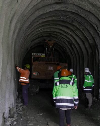 Επανέναρξη των εργασιών στη σήραγγα της Κλεισούρας (Φωτογραφίες)