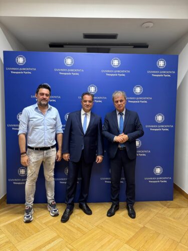 Συνάντηση του Περιφερειάρχη Δυτικής Μακεδονίας και του Αντιπεριφερειάρχη Υγείας και Κοινωνικής Συνοχής με τον Υπουργό Υγείας