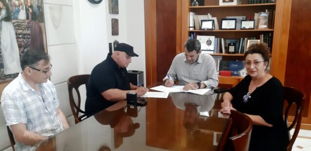 Υπογραφή σύμβασης για σωστικές παρεμβάσεις στον Ιερό Ναό Εισοδίων της Θεοτόκου στη Βασιλειάδα