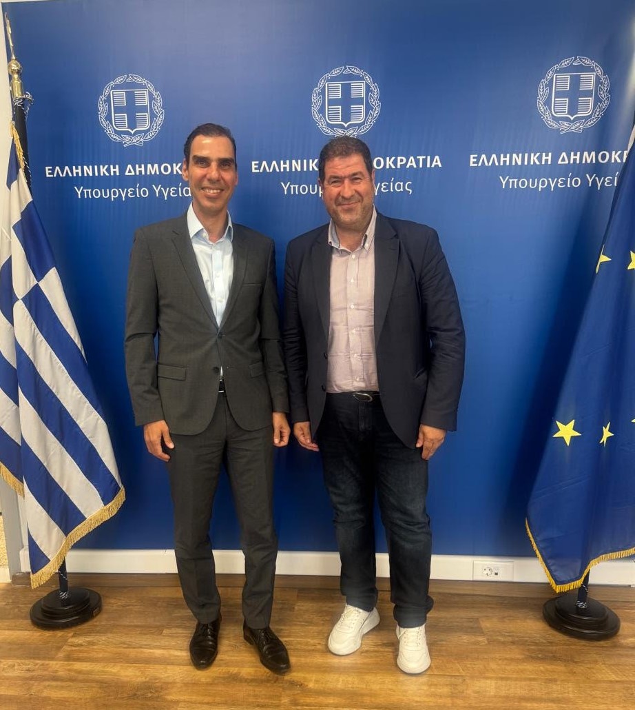 Συνάντηση του Βουλευτή Π.Ε. Γρεβενών Θανάση Σταυρόπουλου με τον Υφυπουργό Υγείας κ. Θεμιστοκλέους