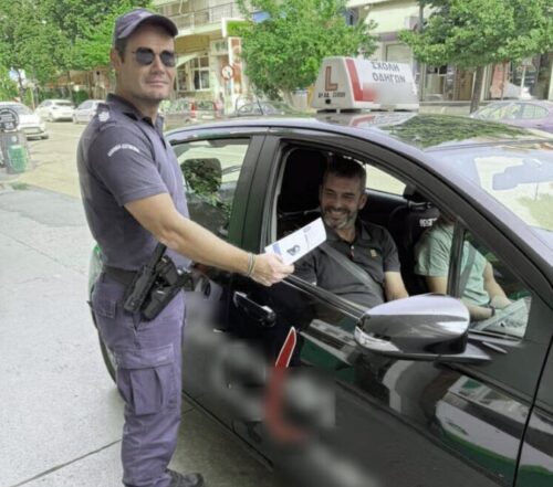 Ενημερωτική δράση για τη χρήση κράνους από την Τροχαία Γρεβενών